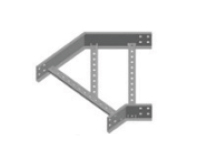 Curva horizontal 45º