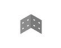 Junção angular 90º para leito abas 75 ou 100mm