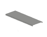 Tampa de encaixe para eletrocalha